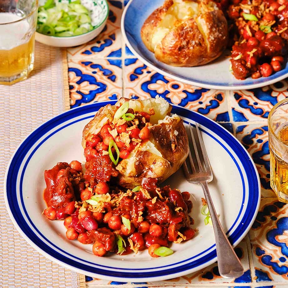 Boston Bean Loaded Jacket Potatoes